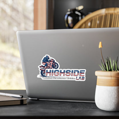 Flag High Side Logo Vinyl Decal