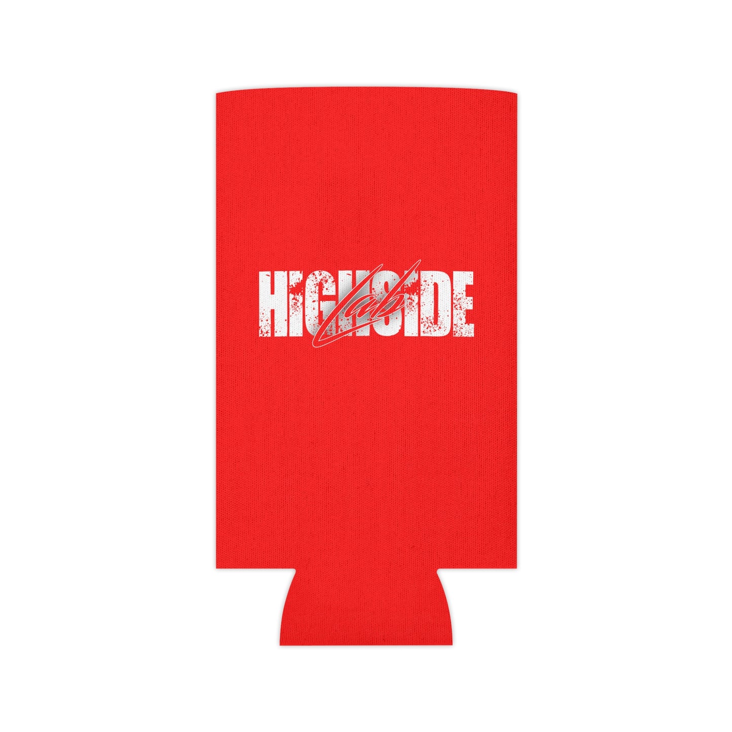 Highside Lab Can Cooler – Red Logo Koozie
