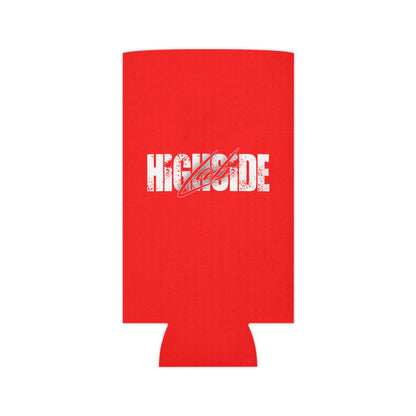 Highside Lab Can Cooler – Red Logo Koozie