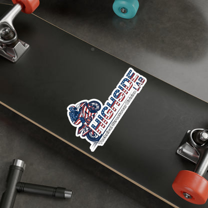 Flag High Side Logo Vinyl Decal