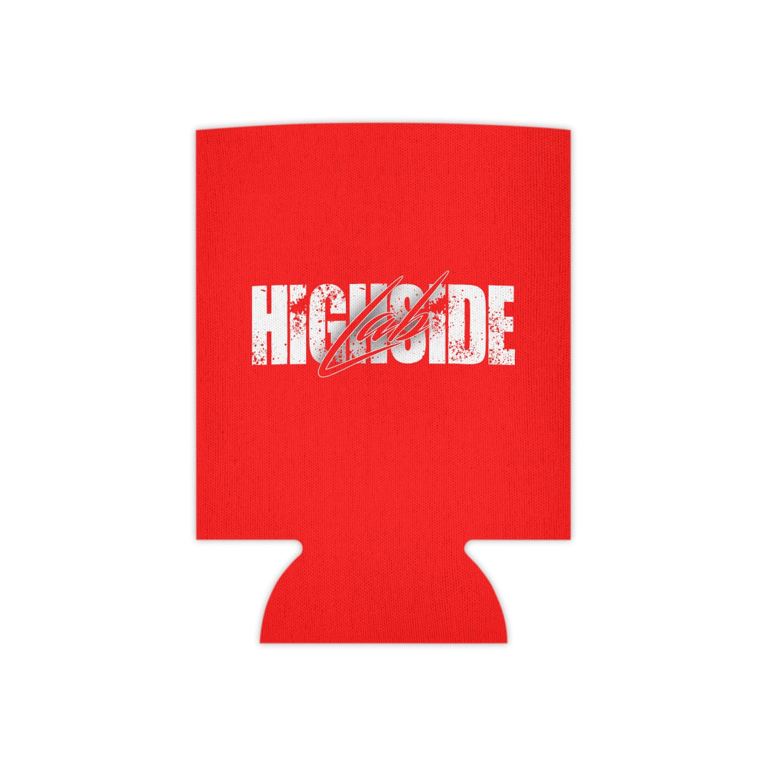 Highside Lab Can Cooler – Red Logo Koozie