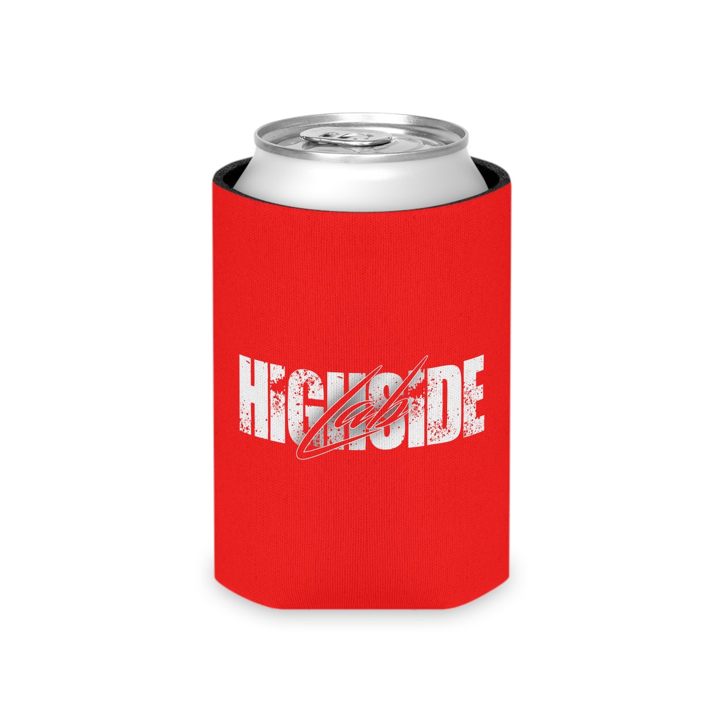 Highside Lab Can Cooler – Red Logo Koozie