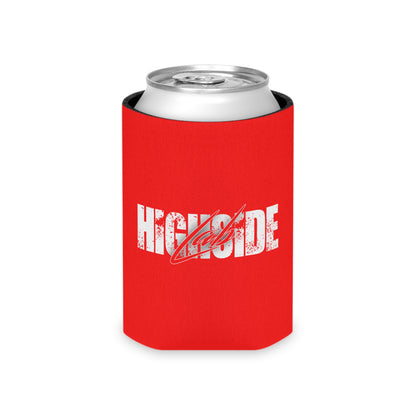 Highside Lab Can Cooler – Red Logo Koozie