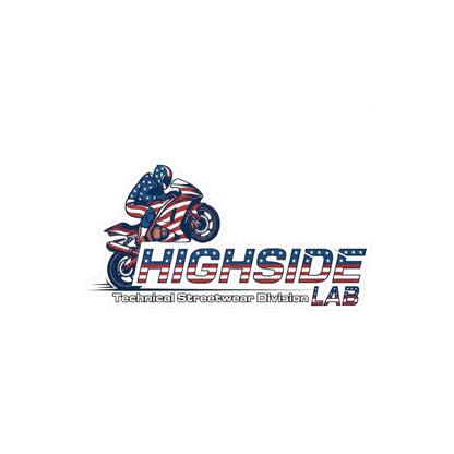 Flag High Side Logo Vinyl Decal