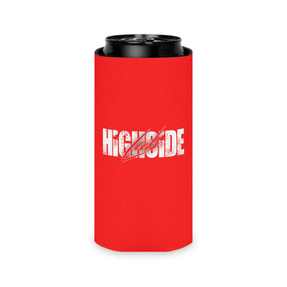 Highside Lab Can Cooler – Red Logo Koozie