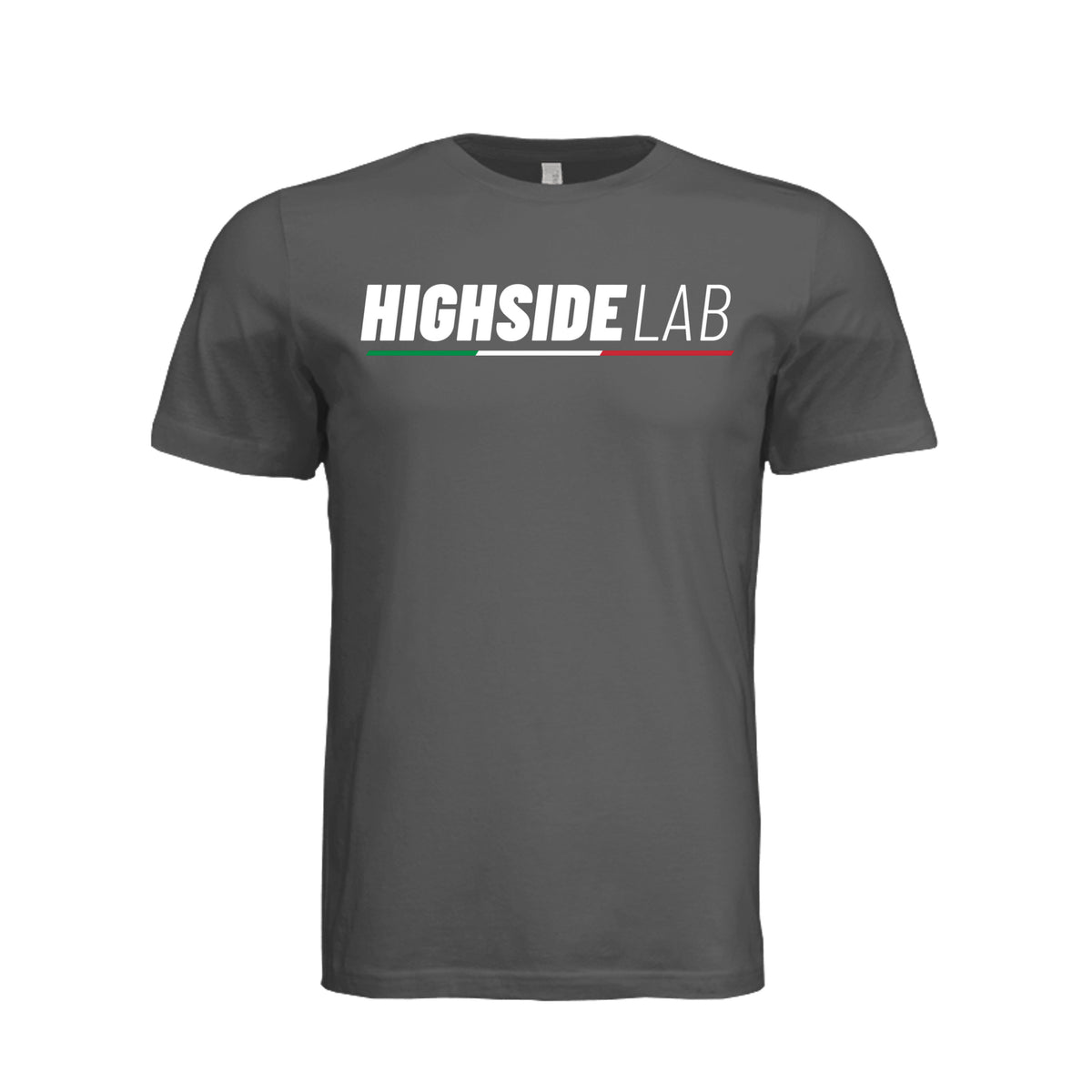 HSL Italia Tee with tricolor HIGHSIDE LAB print