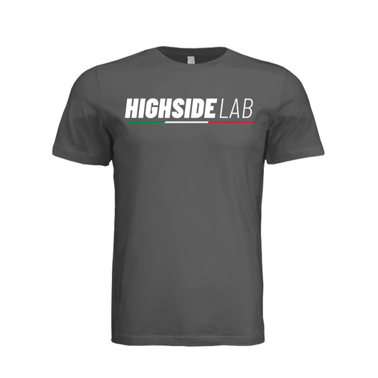 HSL Italia Tee with tricolor HIGHSIDE LAB print